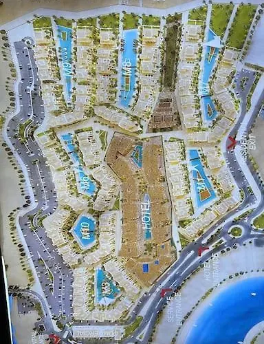 Mangroovy - Spacious Boho 2 Bedroom Pool View Hurgada