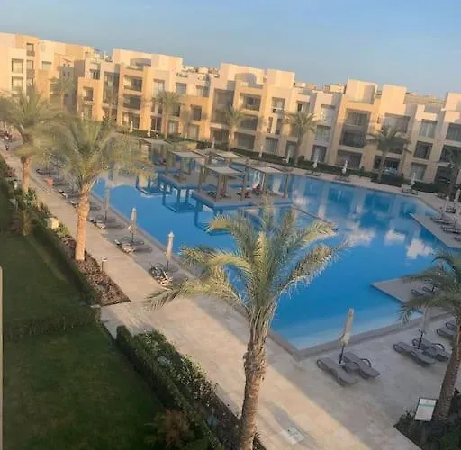 Mangroovy - Spacious Boho 2 Bedroom Pool View * Hurgada